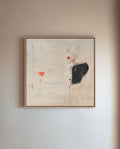 Quiet Form, Japandi Abstract Canvas Print