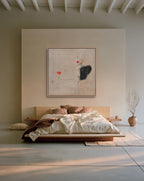 Quiet Form, Japandi Abstract Canvas Print